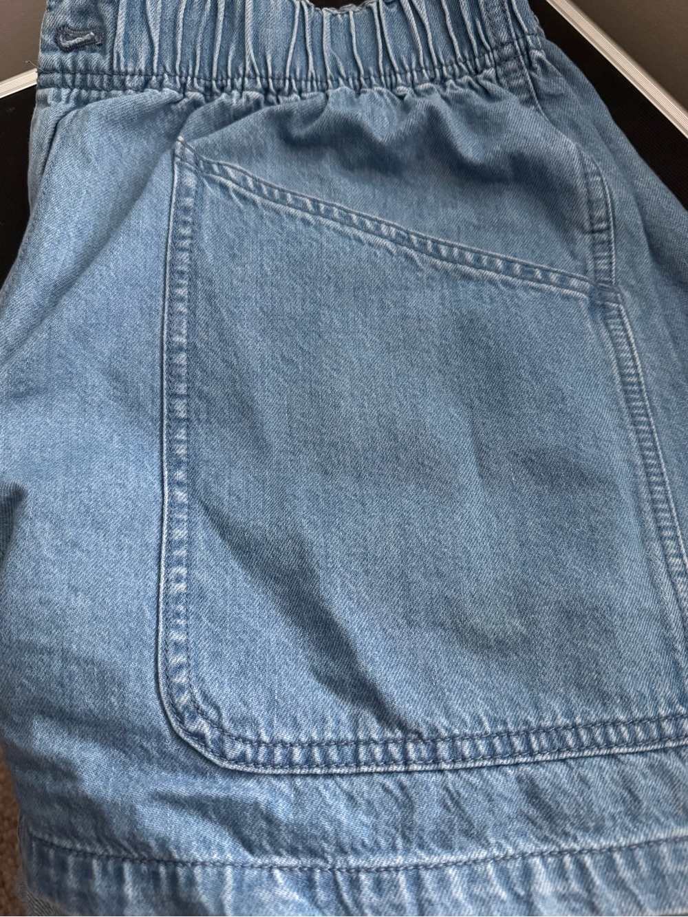 Madewell Light Blue Denim Jean Shorts - Picture 4 of 6